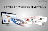 5 Types of Facebook Advertising