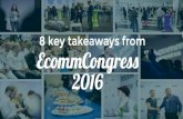8 ways retailers can embrace digital: key takeaways from EcommCongress 2016
