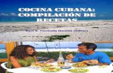 Cocina cubana: compilaciÃ³n de recetas