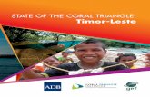 State of the Coral Triangle: Timor-Leste