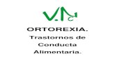 ortorexia. - V. Nutrition Consulting
