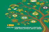 Edaran Buku Polisi Pembangunan Lestari JKR Malaysia 2016 - 2020