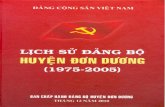Lịch sử Đảng bộ huyện Đơn Dương giai đoạn 1975 - 2005