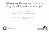 Governance of fishing in Eurpean Marine Sites