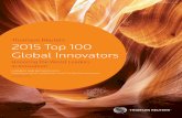 Thomson Reuters 2015 Top 100 Global Innovators