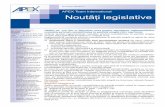 APEX Team - Noutati legislative -2/2015
