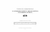 town of carbondale community housing guidelines