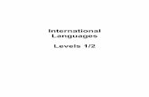 International Languages, Levels 1,2
