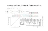 matematika v biologii: fylogenetika