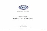 EÜ 2013 Faaliyet Raporu