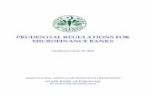 Revised Prudential Regulations for Microfinance Banks