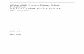 XPrint UNIX System Printer Driver Installation