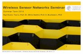 Wireless Sensor Networks Seminar