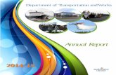 Department of Transportation and Works Annual Report 2014-15