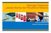 Sokongan Pelesenan Jabatan Bomba dan Penyelamat Malaysia