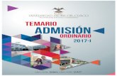 temario admisión 2017-i