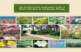 Guide to Plant Selection & Landscape Design