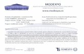 Page 1 - MODEXPO Expoziție internațională de țesături textile