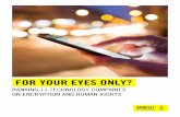 FOR YOUR EYES ONLY? - amnestyusa.org