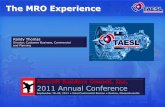 The MRO Experience