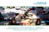 Women's Participation in Peace Negotiations: Connections between ...