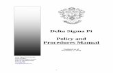 Delta Sigma Pi Policy and Procedures Manual