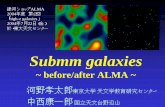 Submm galaxies