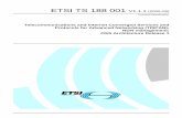 TS 188 001 - V1.1.1 - Telecommunications and Internet Converged ...