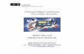 3 Channel Digital Ambulatory ECG Holter Recorder Model GBI-3SM ...