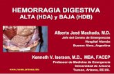 Hemorragia Digestiva Alta (HDA) Y Baja