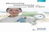 Measuring instruments with