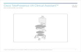 Cisco TelePresence VX Clinical Assistant User Guide-Spanish