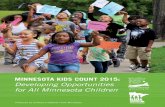 Minnesota Kids Count 2015: Developing Opportunities for All ...