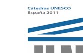 Cátedras UNESCO España 2011