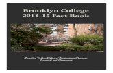Brooklyn College 2014-15 Fact Book