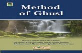 Method of Ghusl (English) Gusal Ka Tariqa in English