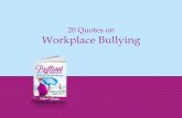 Workplace Bullying Quotes