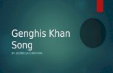 Genghis khan song