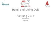 Saarang Travel and Living Quiz 2017- Finals with Answers