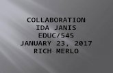 Janis collaboration slideshow