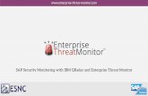 SAP Security - Enterprise Threat Detection Methodology for QRadar - SIEM