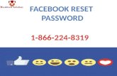 Call 1-866-224-8319 Facebook Reset Password, Anytime, Anyday