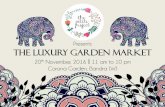 Press Note: The Luxury Garden Market 2016.