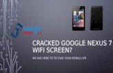 Best GOOGLE NEXUS 7 WIFI IN UK Repair Services from MobileRepairs4U