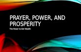 Prayer Power Prosperity