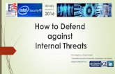 Internal Threats in Kazakhstan. Cyber crime. How to defend. Cyber Security