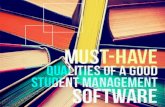 Student Information Software Qualities