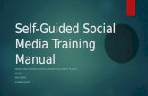 Aet562 self guided social media training manual team a presentation
