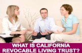 What Is California Revocable Living Trust