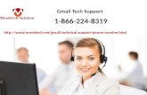 Gmail Tech Support 1-866-244-8319 setting up Gmail Account